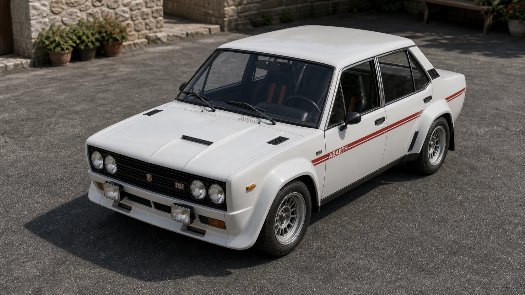 1980 Abarth Fiat 131 generated display image