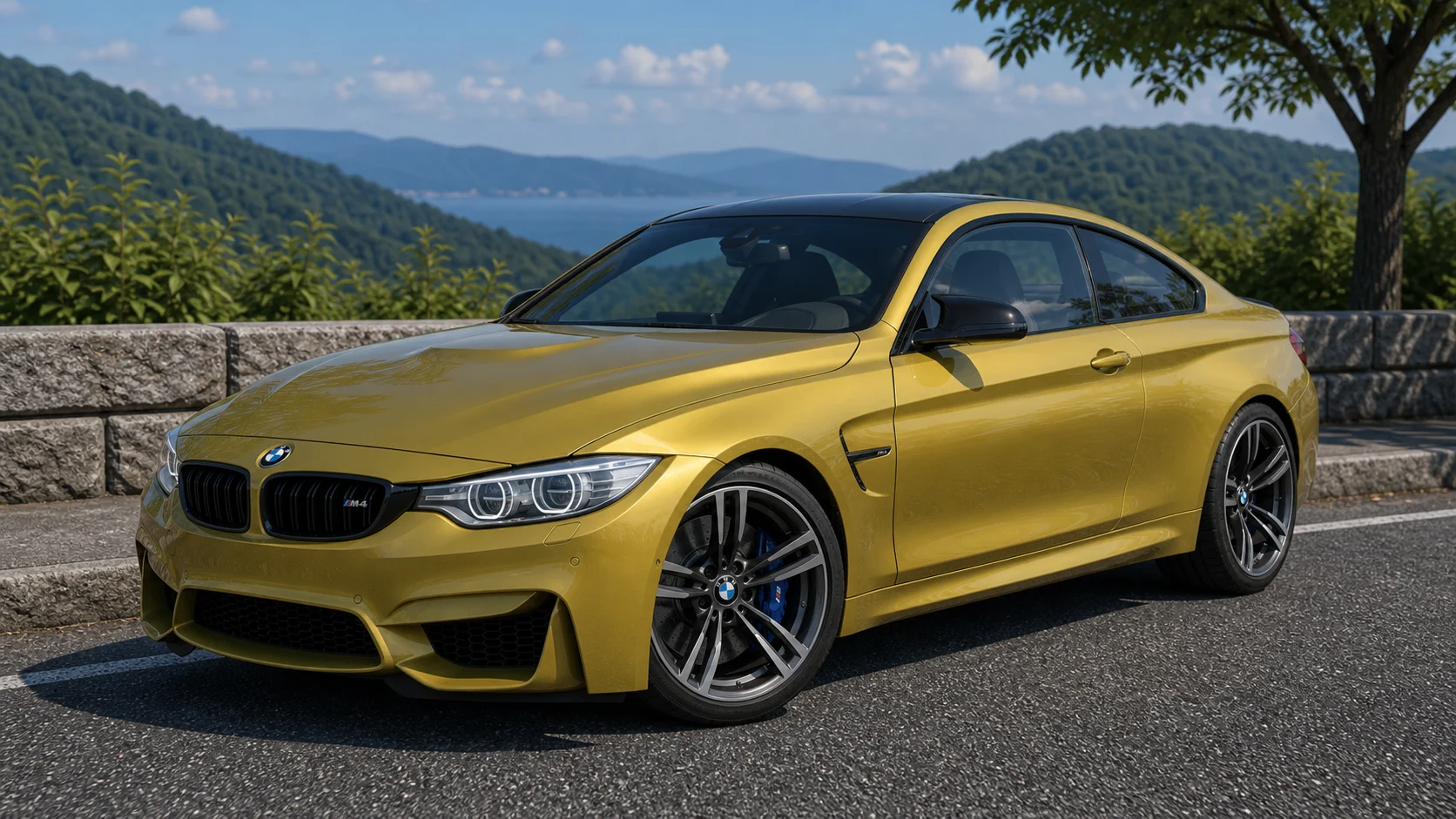 2014 BMW M4 Coupé generated display image