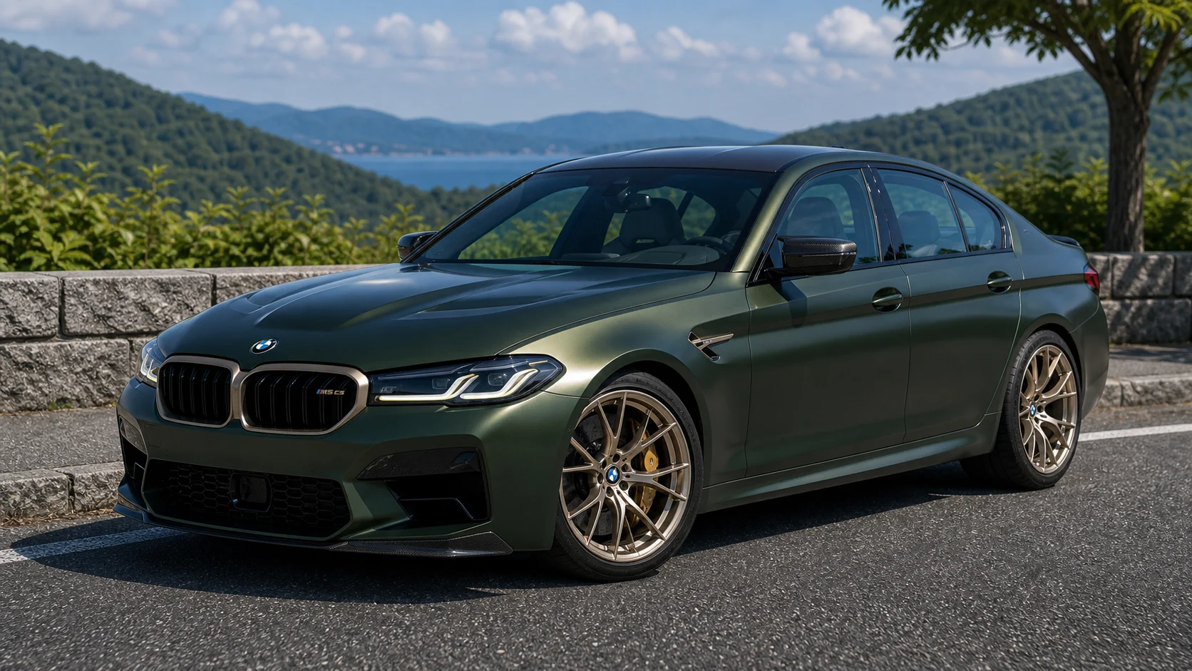 2022 BMW M5 CS generated display image