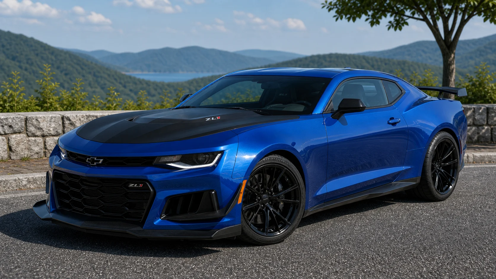 2018 Chevrolet Camaro ZL1 1LE generated display image