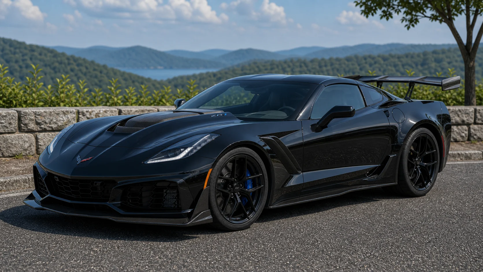 2019 Chevrolet Corvette ZR1 generated display image