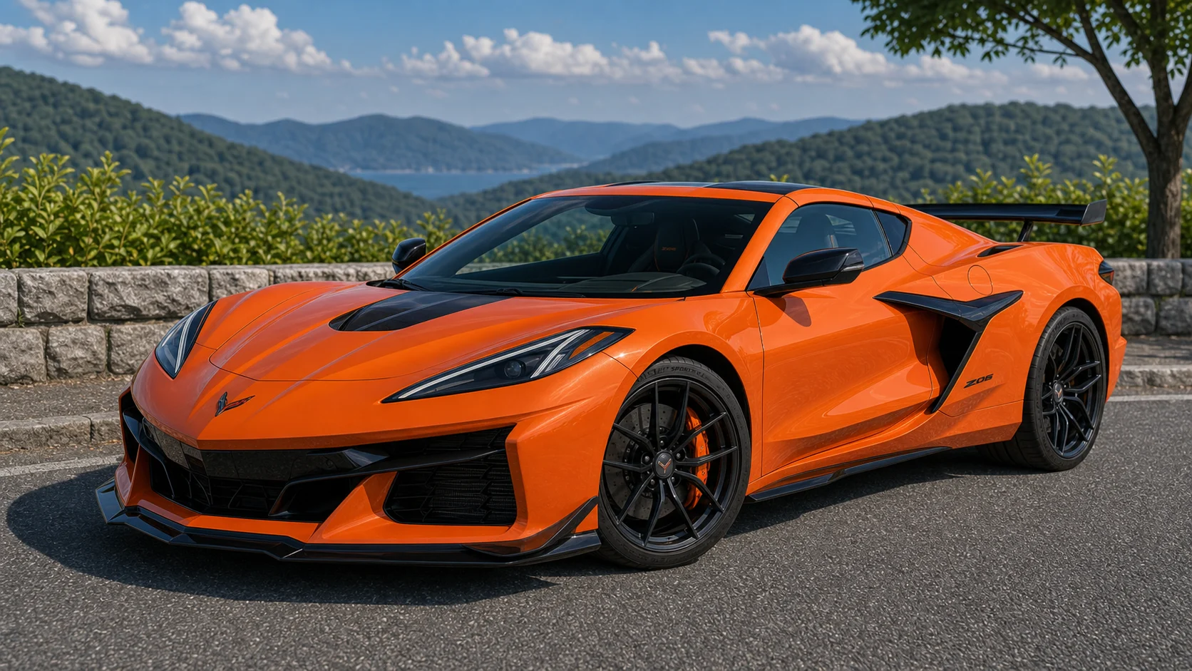 2023 Chevrolet Corvette Z06 generated display image