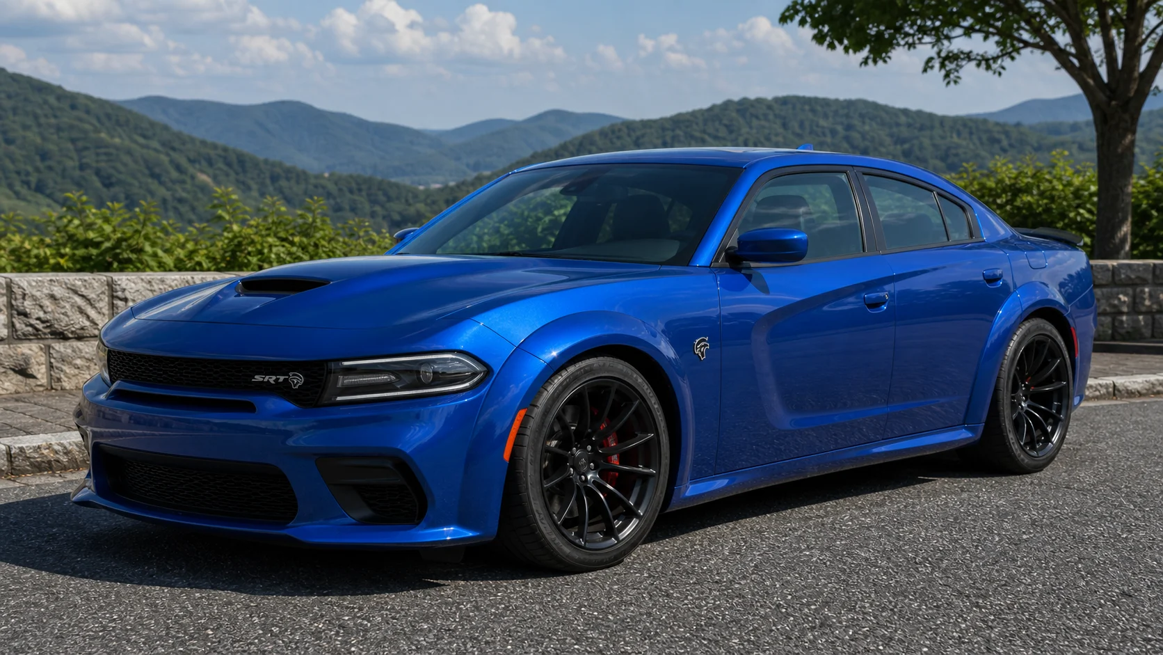 2015 Dodge Charger SRT Hellcat generated display image