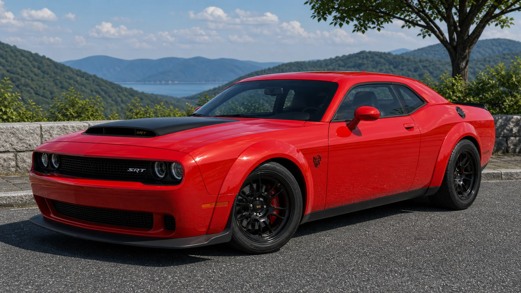 2018 Dodge Challenger SRT Demon generated display image