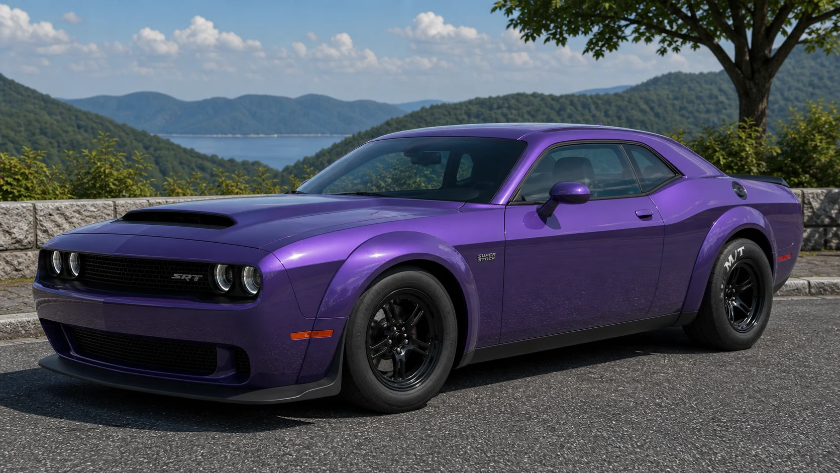 2022 Dodge Challenger SRT Super Stock generated display image