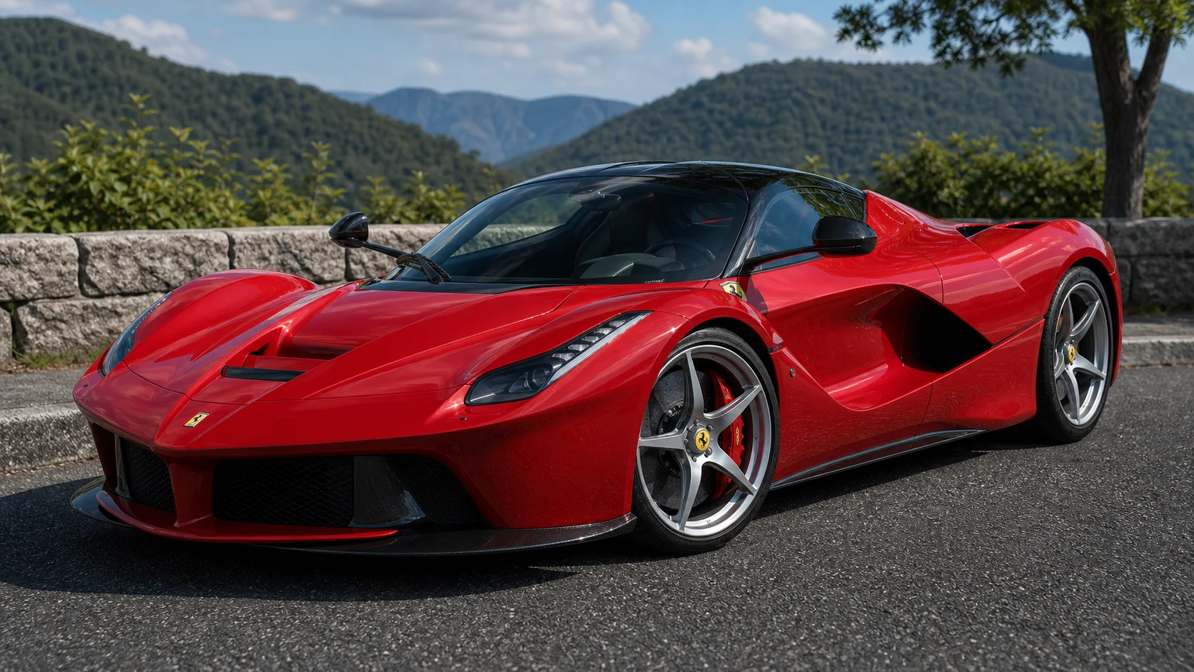 2013 Ferrari LaFerrari generated display image