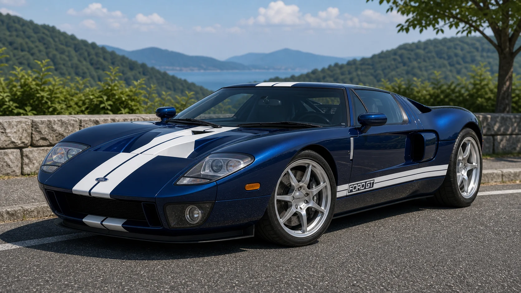2005 Ford GT generated display image