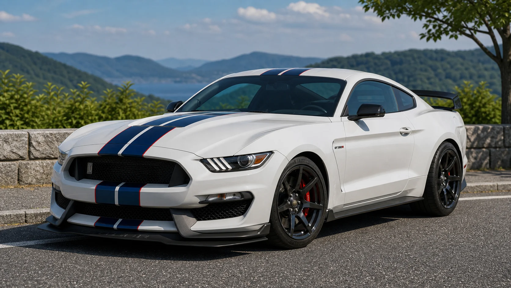 2016 Ford Mustang Shelby GT350R generated display image