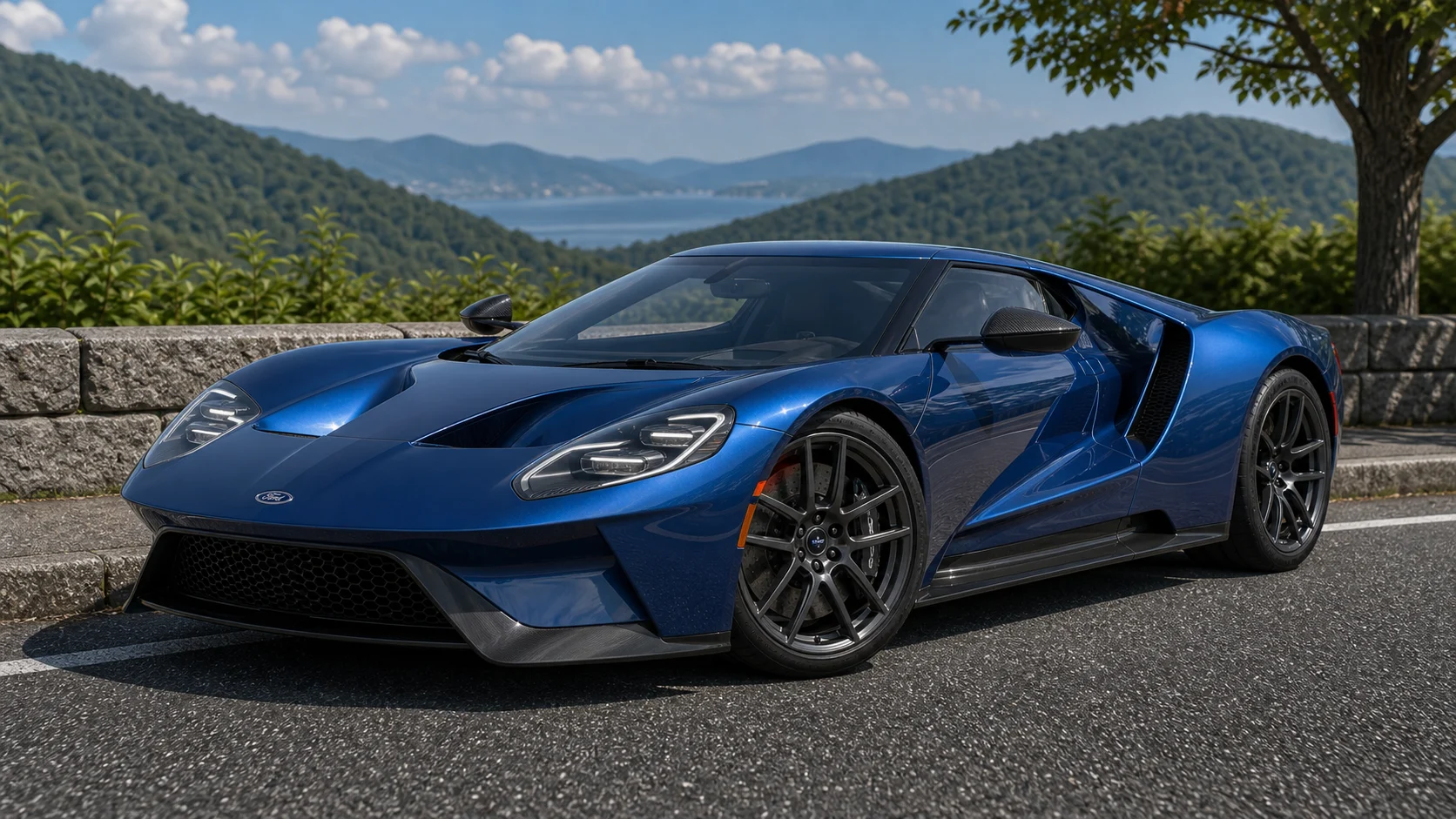 2017 Ford GT generated display image