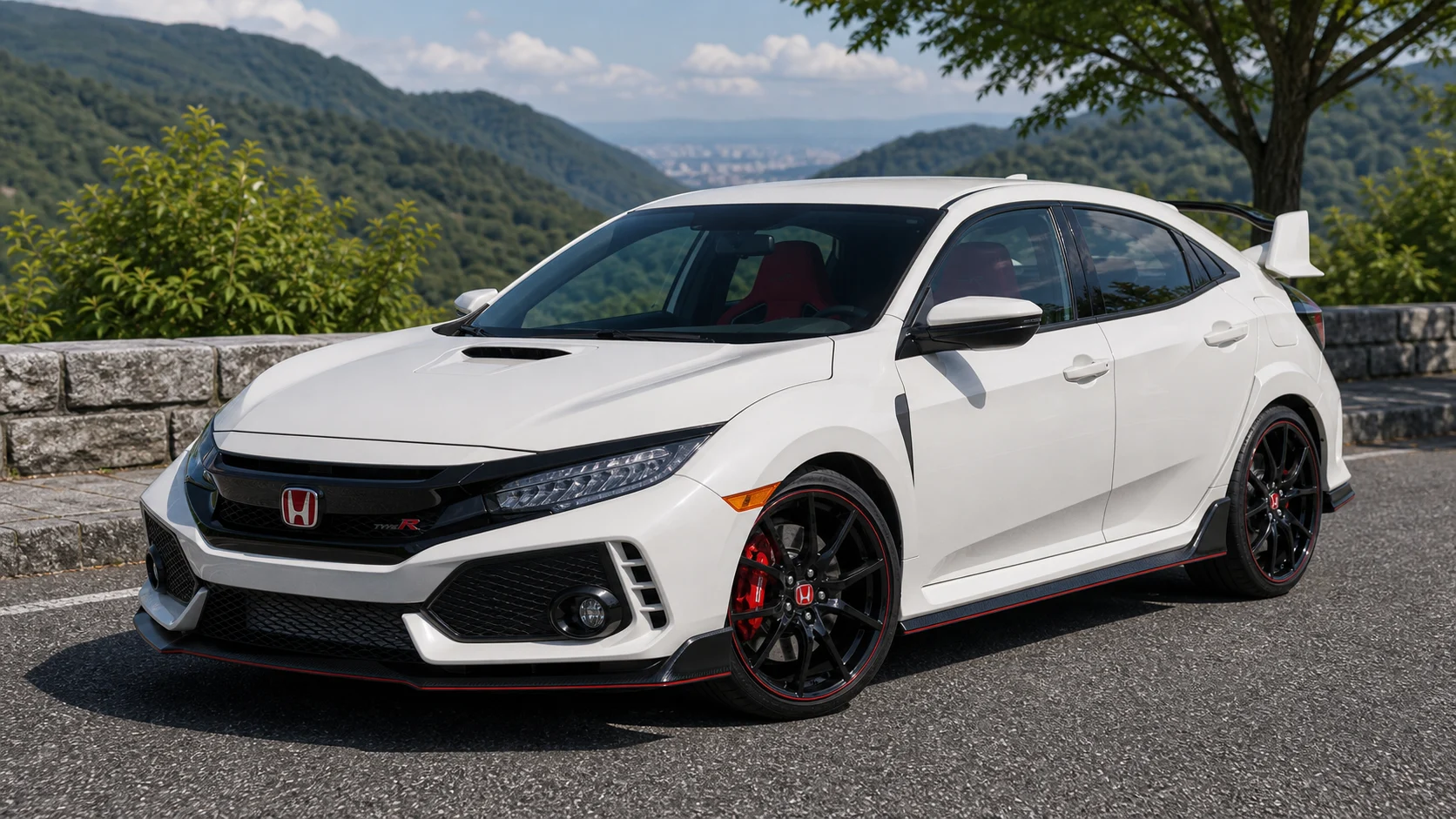2018 Honda Civic Type R generated display image