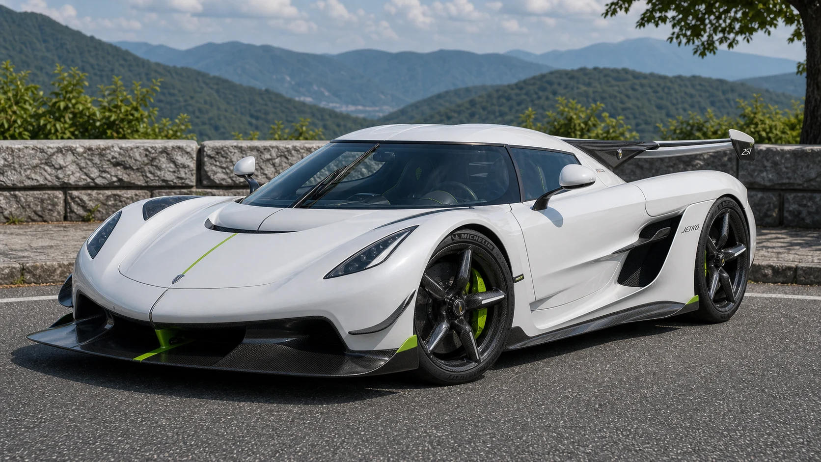 2020 Koenigsegg Jesko generated display image