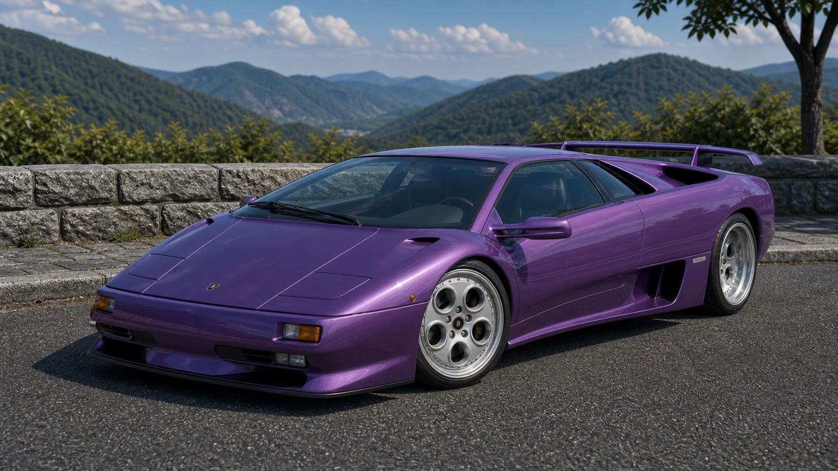 1997 Lamborghini Diablo SV generated display image