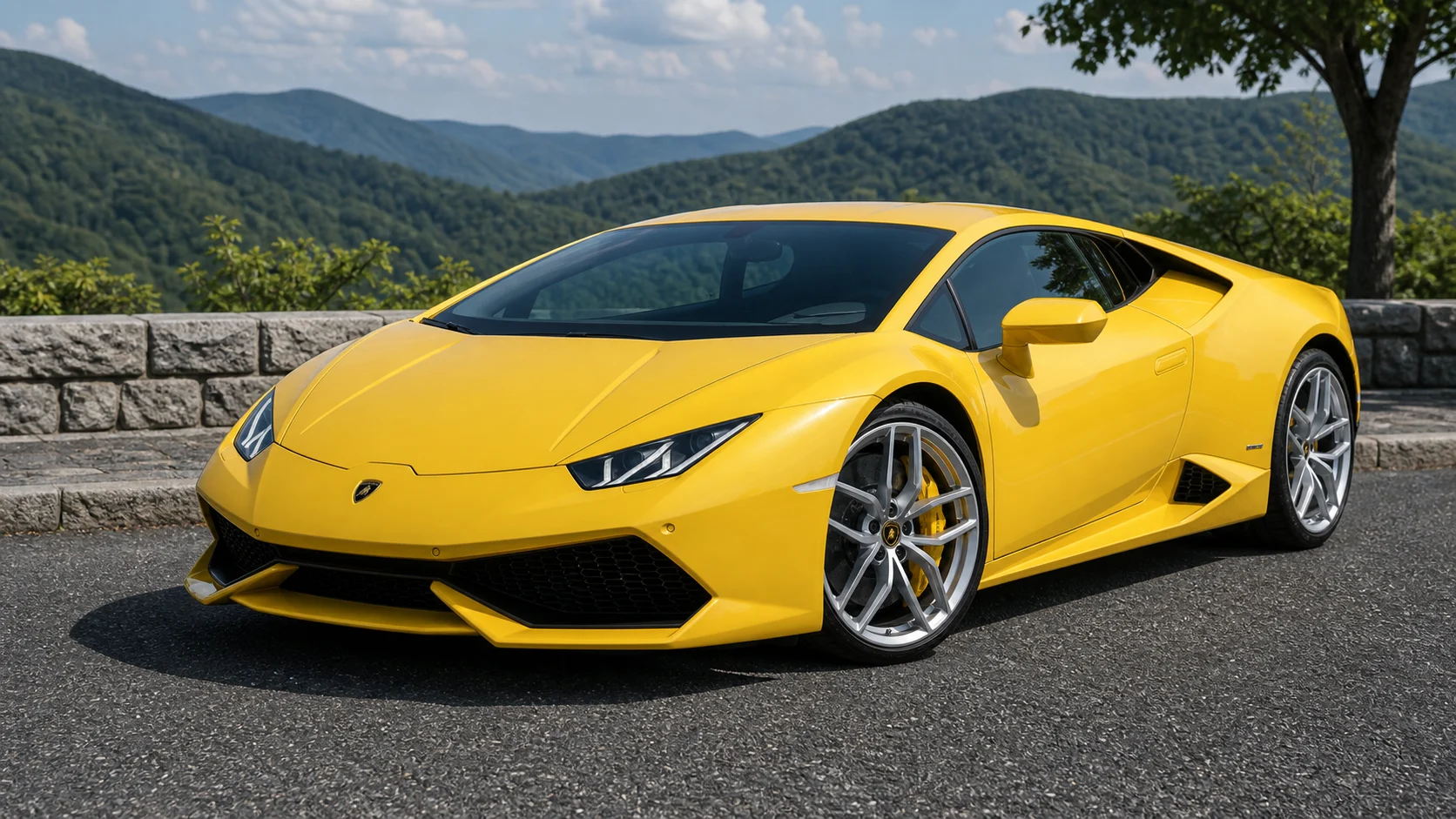 2014 Lamborghini Huracán LP 610-4 generated display image