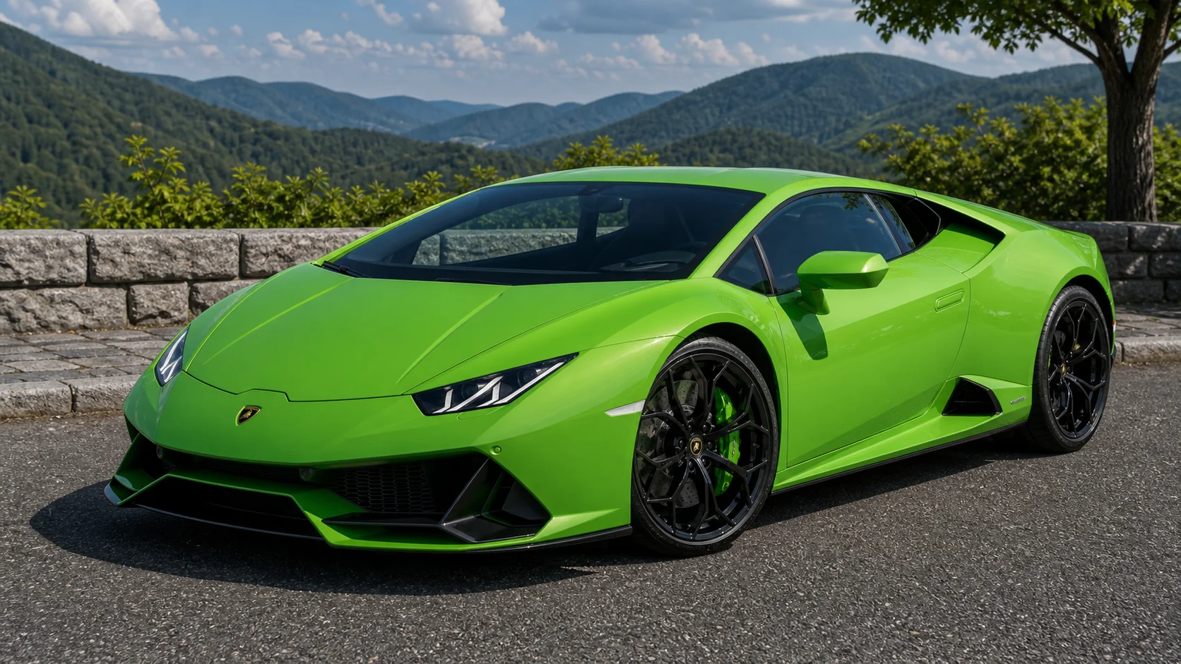 2020 Lamborghini Huracán EVO generated display image