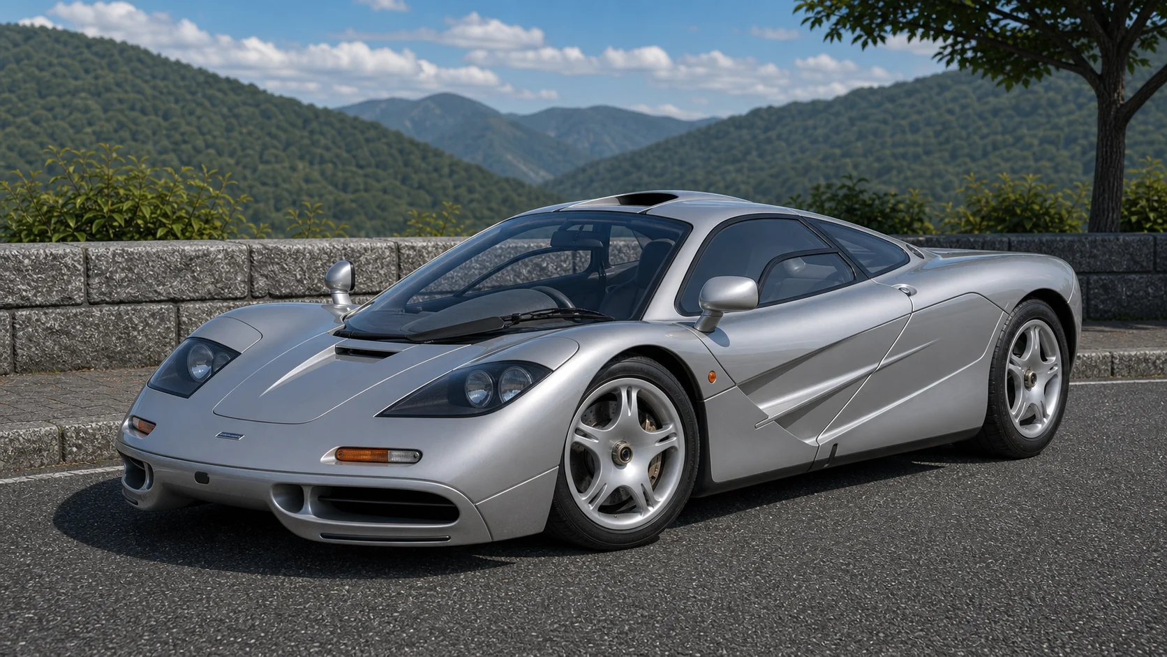1993 McLaren F1 generated display image