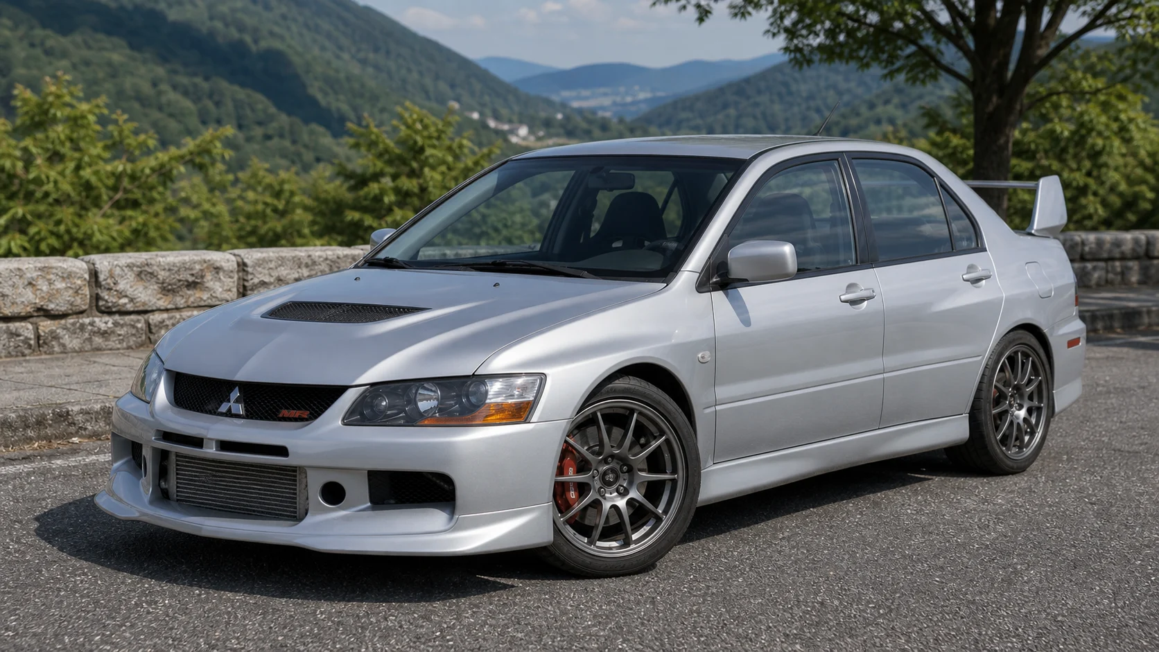2004 Mitsubishi Lancer Evolution VIII MR generated display image