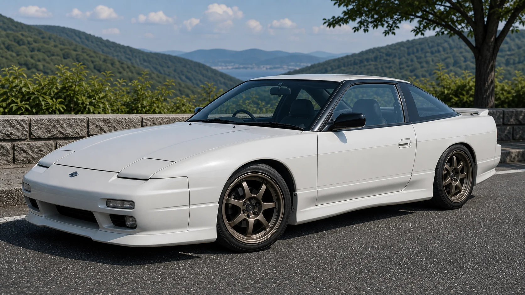 1993 Nissan 240SX generated display image