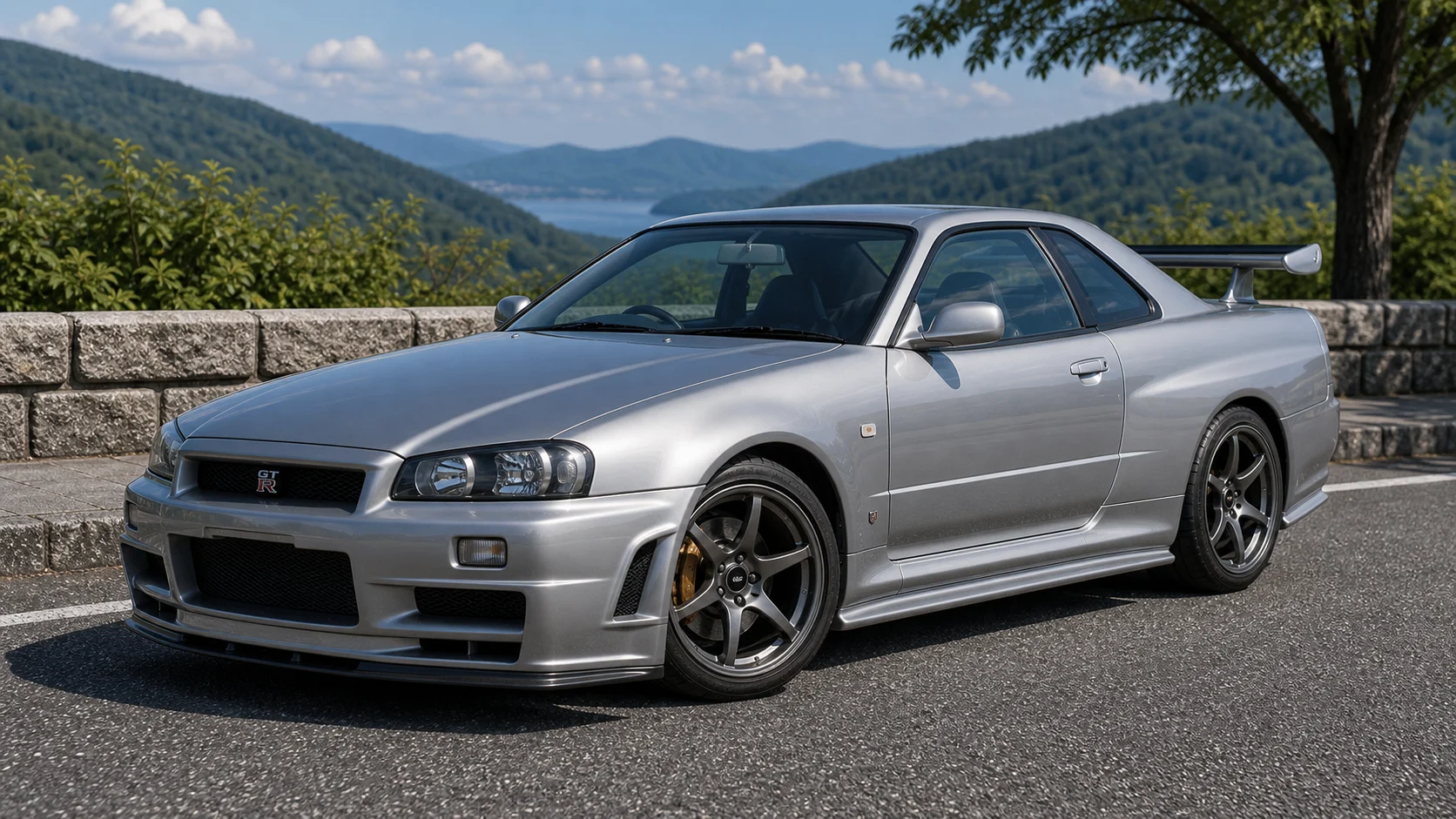 2000 Nissan Skyline GT-R V Spec II generated display image
