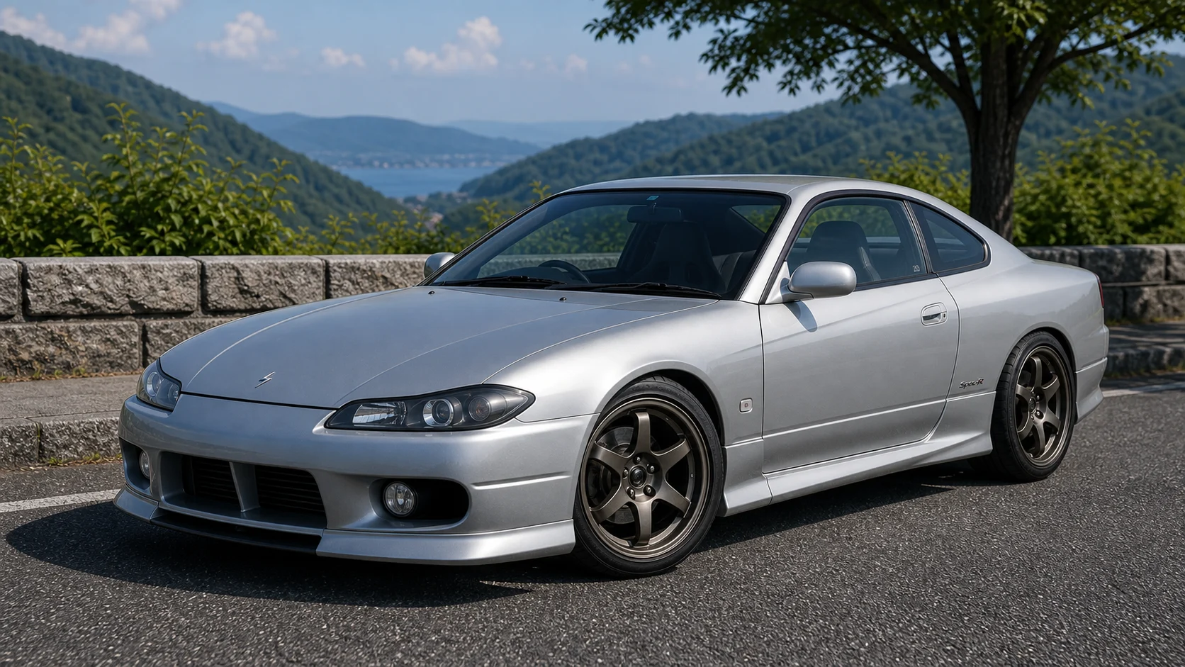 2002 Nissan Silvia Spec-R generated display image