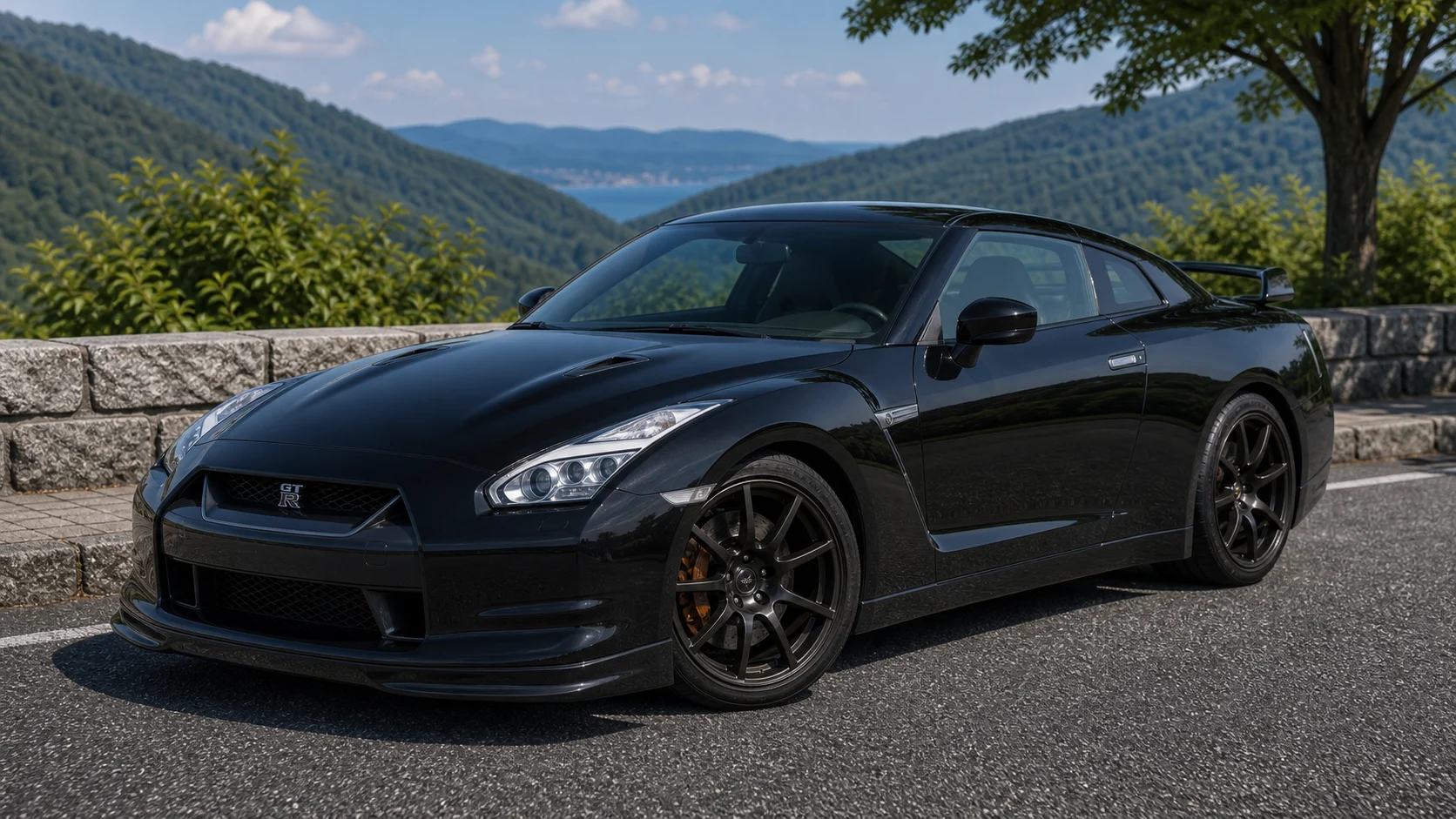 2012 Nissan GT-R Black Edition (R35) generated display image