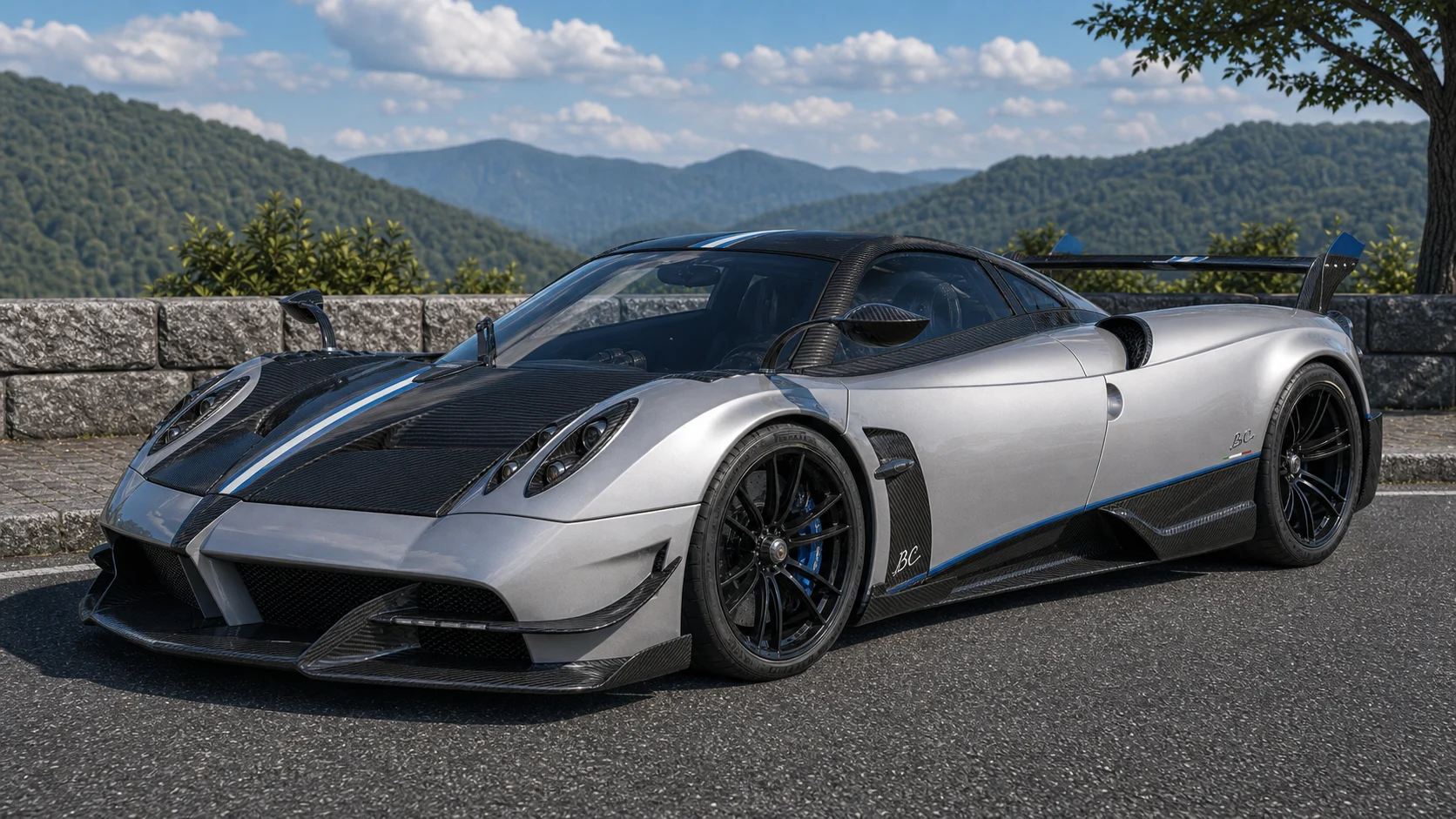 2016 Pagani Huayra BC Coupe generated display image