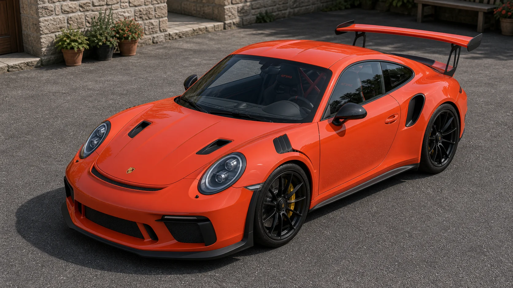 2019 Porsche 911 GT3 RS generated display image