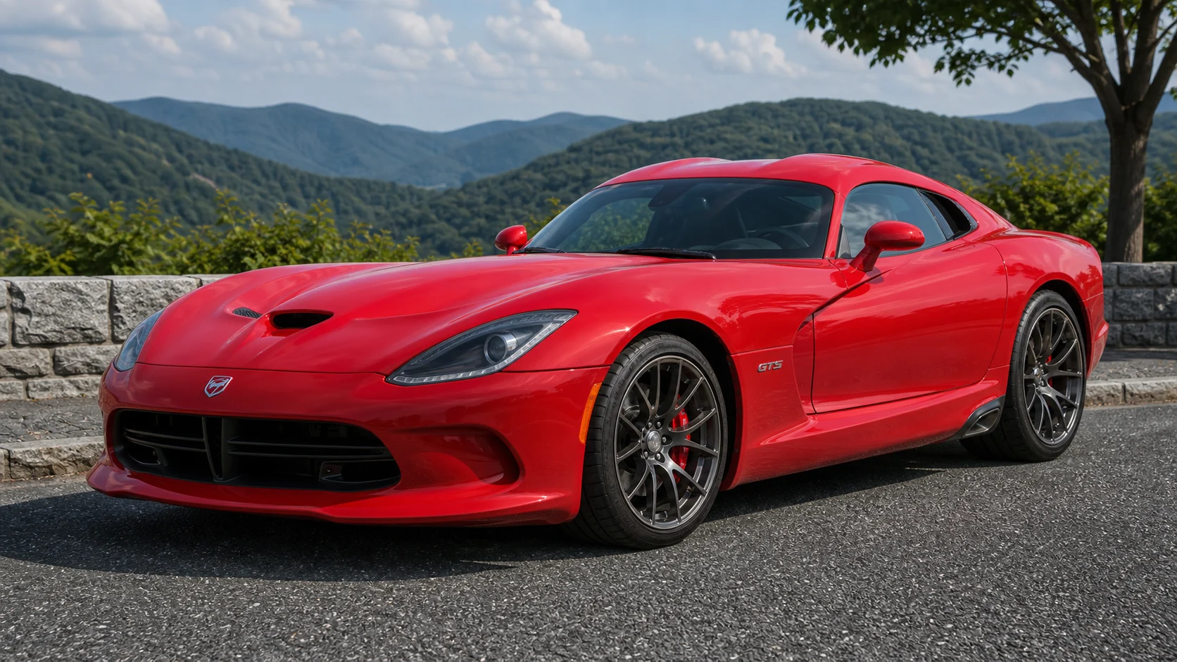 2013 SRT Viper GTS generated display image