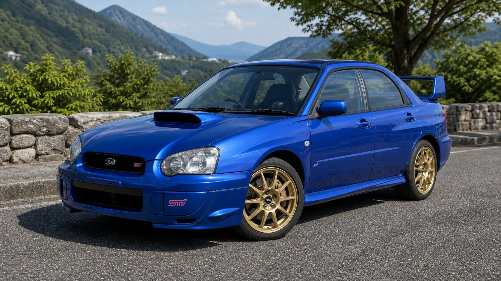 2004 Subaru IMPREZA WRX STI generated display image