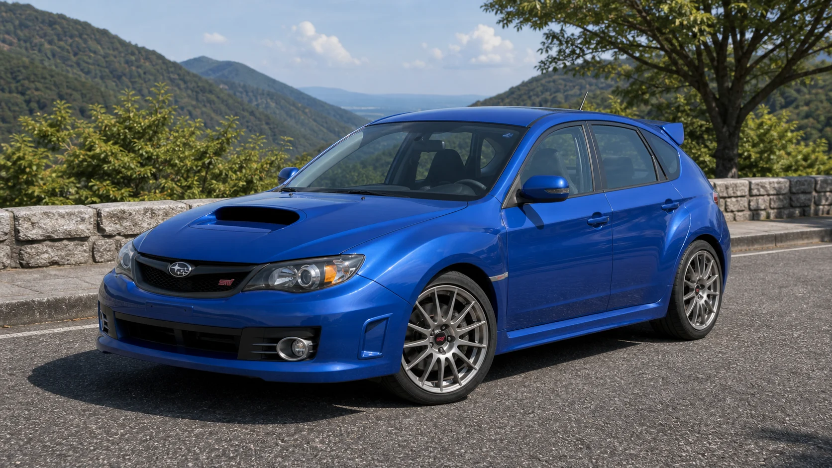 2008 Subaru IMPREZA WRX STI generated display image