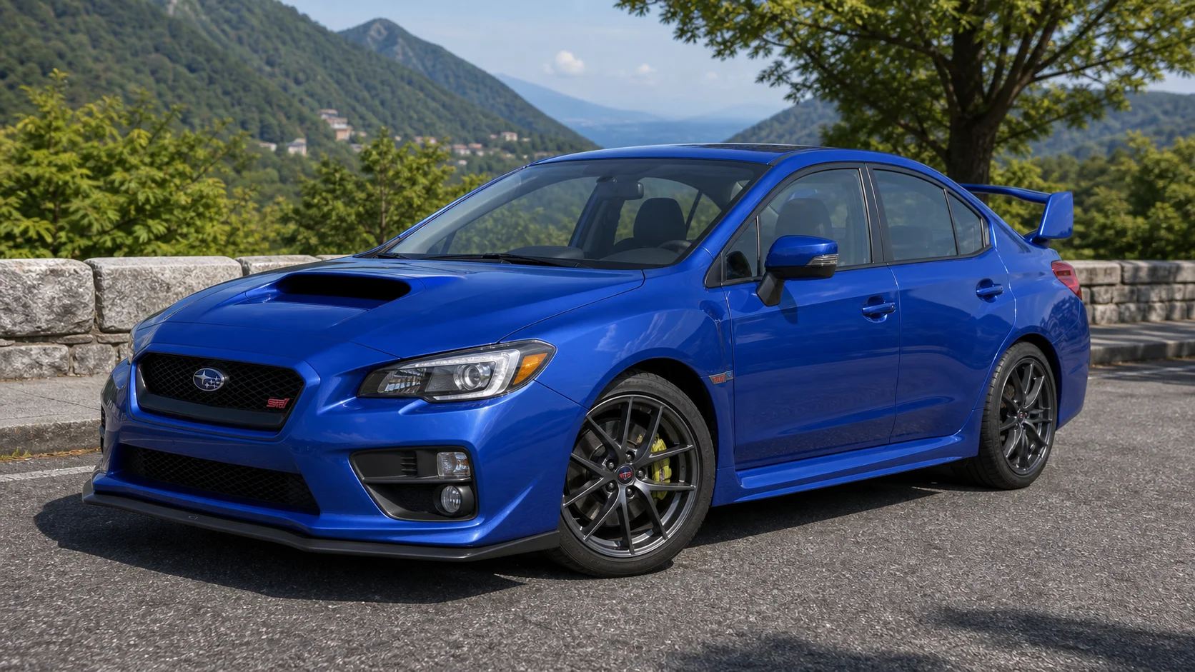 2015 Subaru WRX STI generated display image