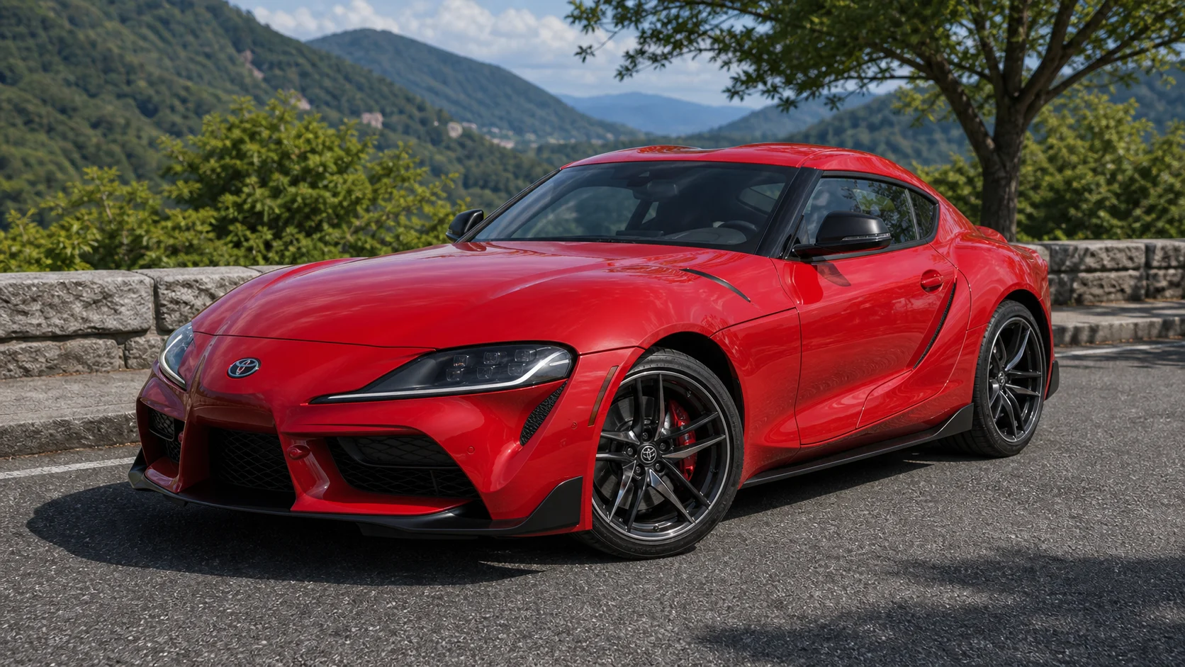2020 Toyota GR Supra generated display image